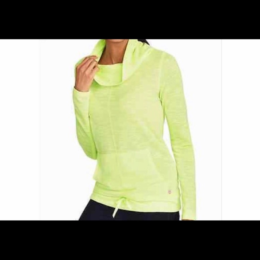 Talbots Active Cowl Neck Pullover / Color Aqua